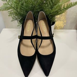 Lauren by Ralph Lauren Black flats size 7